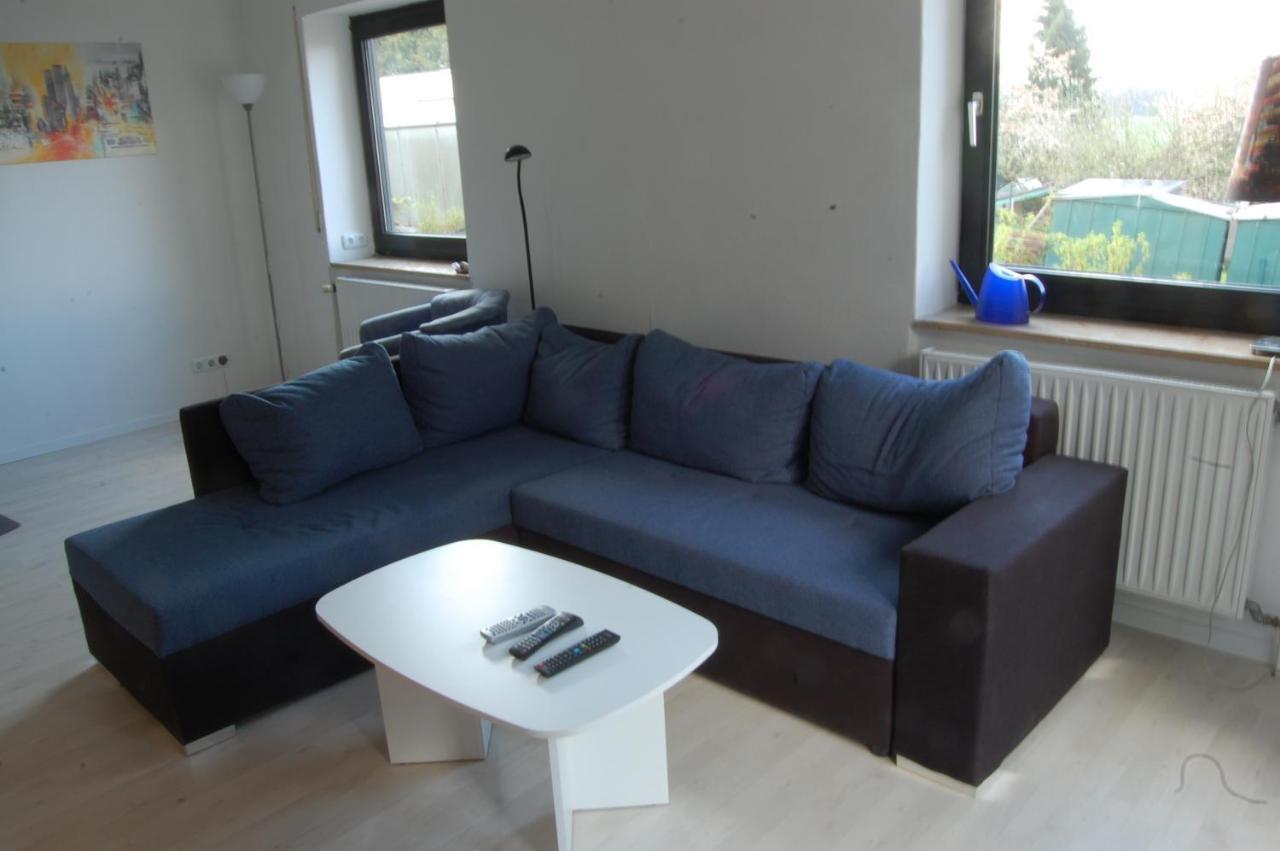 Wohnung Mit Kamin Terrasse Und Grill In Der Naehe Von Nuernberg Burgthann 外观 照片
